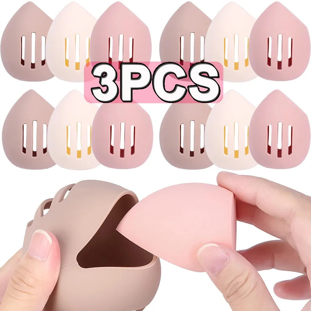 Support Beauty Blender en Silicone – Rangement Pratique et Portable