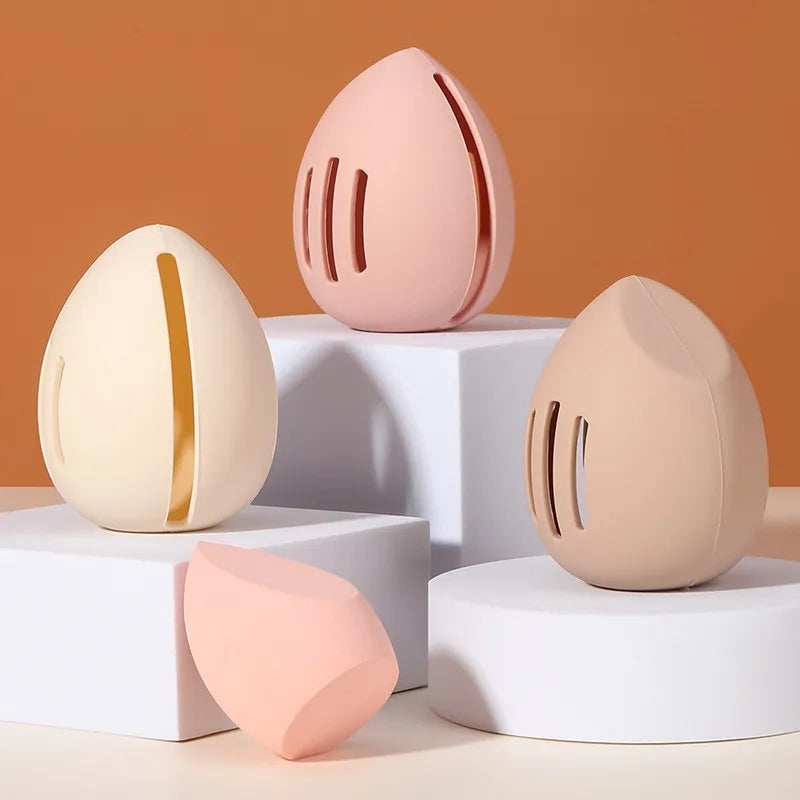Support Beauty Blender en Silicone – Rangement Pratique et Portable