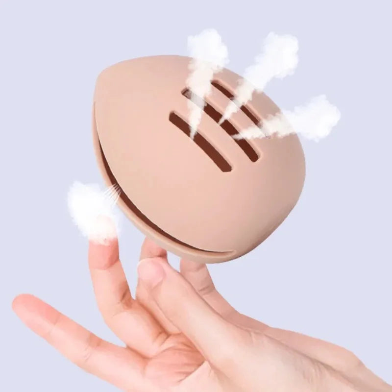 Support Beauty Blender en Silicone – Rangement Pratique et Portable